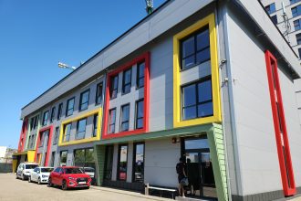 FOTO: În clădirea ARR din Bularga lucrează opt angajați