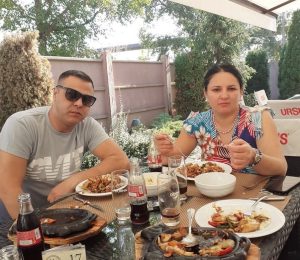 FOTO: Leonard Costache și soția, Cristina Tărăboanță